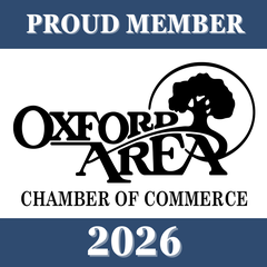 Proud Member — Oxford Area Chamber of Commerce 2026